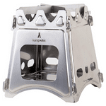 kampMATE WoodFlame Ultra Lightweight Portable Wood Burning Camping Stove