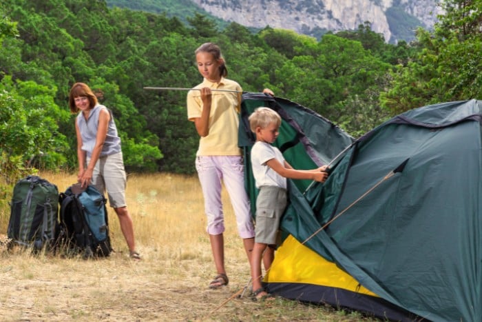 Set Up Camp Before Dark