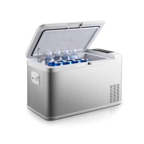 54 Qt Portable Fridge Freezer 24/12V Car Refrigerator Cooler Electric Cool