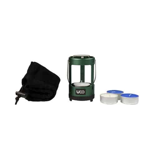 UCO Original Candle Lantern Value Pack with 3 Candles and Storage Bag