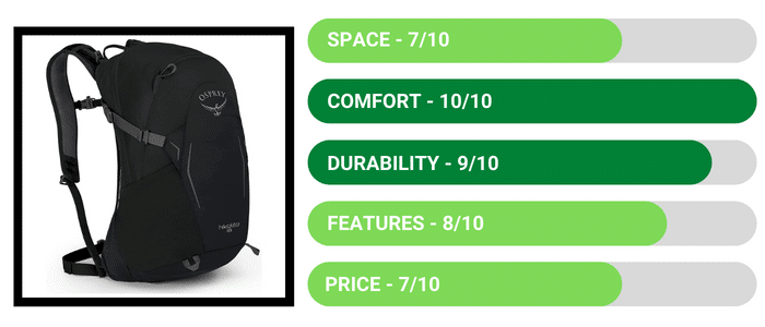 Osprey Hikelite 18 Hiking Backpack - Review