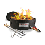 Camp Chef Compact Fire Ring Portable Propane Gas Fire Pit