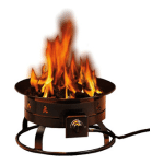Heininger 5995 58,000 BTU Portable Propane Smokeless Outdoor Gas Fire Pit