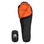 Hyke & Byke Eolus 0 F Hiking & Backpacking Sleeping Bag - 4 Season, 800FP Goose Down Sleeping Bag