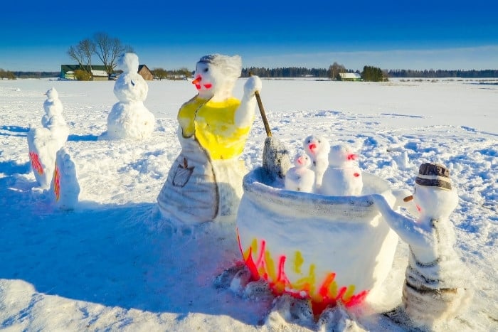 Building Snow Sculptures