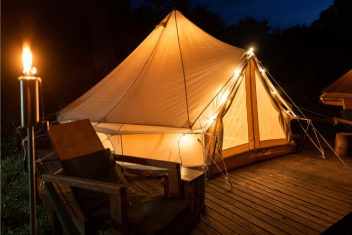 Tent and Pop-Up Campsites