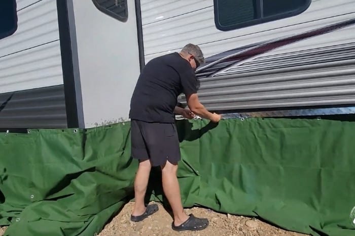 What is Amish RV Skirting