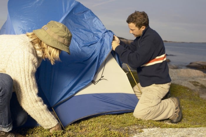 Are You Allowed To Set Your Tent Up On The Beach