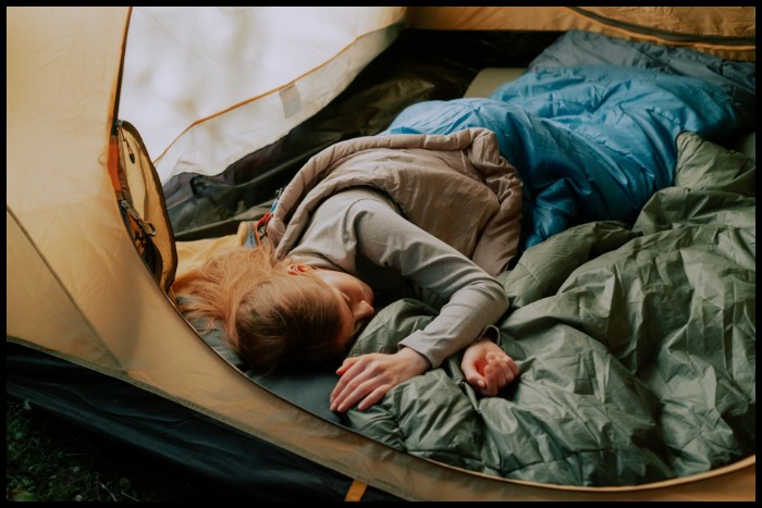 Sleeping on Sand